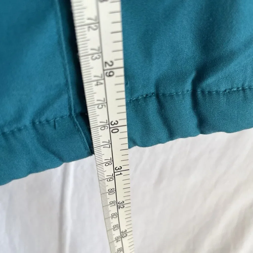 VTG 80s Current Seen Jacket Blue Color-block Womens Medium Retro Ski Coat - Picture 11 of 14